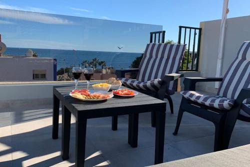 Puerto de Mazarrón Apartamento | Penthouse aan Zee