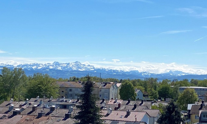 Friedrichshafen Apartamento | Penthouse Apartment mit Alpenblick