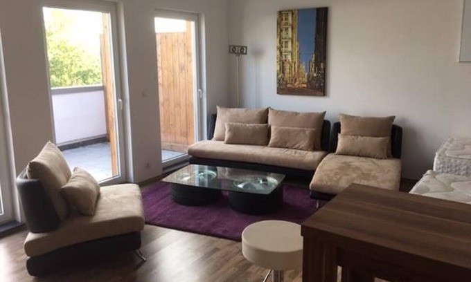 Brinkum Apartamento | Penthouse apartment with 20 m² roof terrace in Stuhr near Bremen