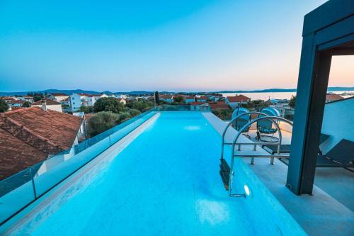 Sukosan Apartamento | Penthouse Croatiendream with 3 bedrooms, pool and sea view