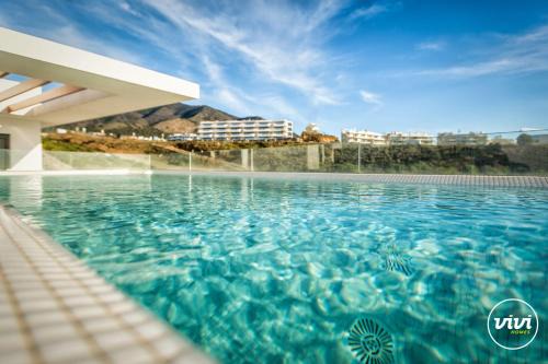 Benalmádena Apartamento | Penthouse Diamond - Private Pool, Terrace, Sea View, Gym & BBQ