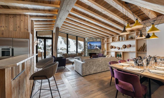 Val-d'Isere Apartamento | Penthouse Flèche - LES CHALETS COVAREL