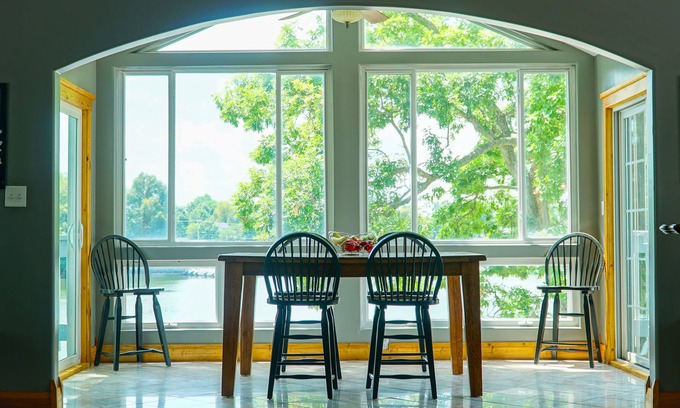 Monticello Apartamento | Ático en el lago, a poca distancia de la playa de Indiana