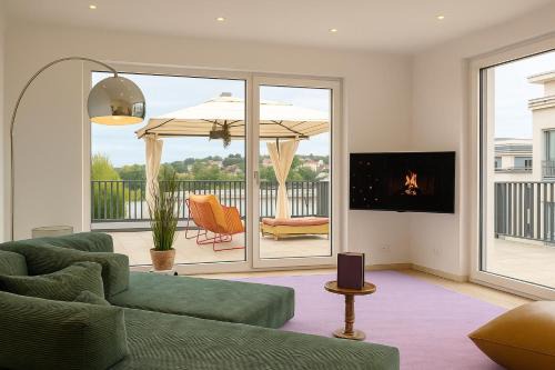 Passau Apartamento | Penthouse Vogelnest 130 qm - BBQ - Dachterrasse