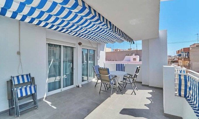 Campoamor Apartamento | Sunny Penthouse w/ Private Terrace – Perfect for Remote Work & Family Holidays