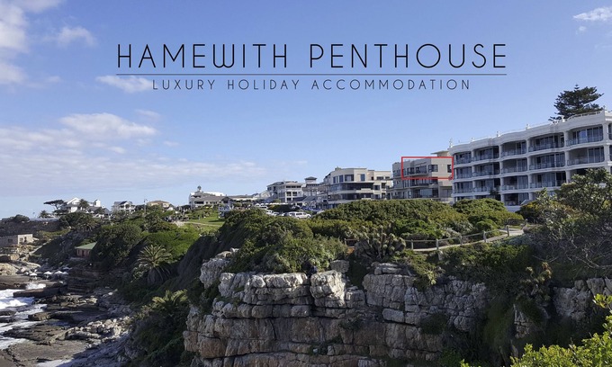 Hermanus City-Centre Apartamento | Penthouse with unsurpassed ocean views