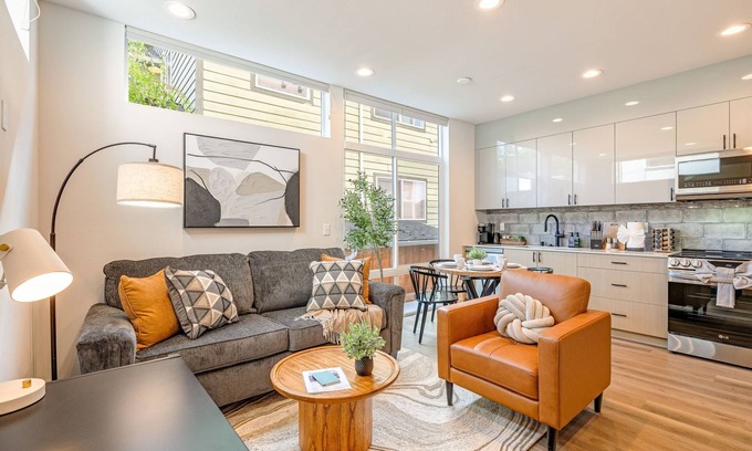 Squire Park Casa | Perch - Trendy hideaway near Seattle's heart. Take in the Mt Rainier views!