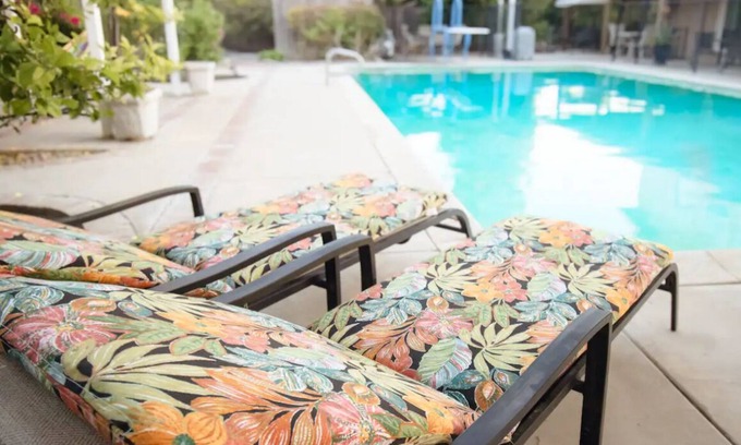 Visalia Villa | Kid & Pet Friendly Retreat Near Sequoia National Park, Playground, Pool & Gym
