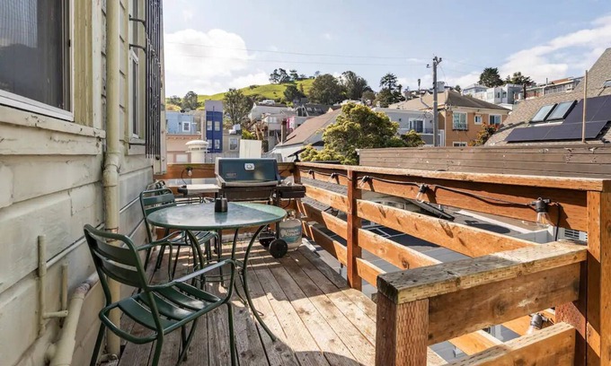 Bernal Heights Apartamento | Perfect Corp 4BR 5Bed Victorian - Safe &Convenient