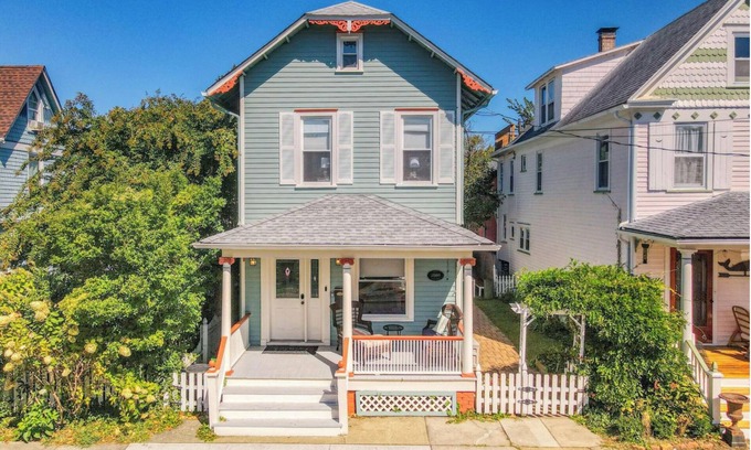 Ocean Grove Casa | Casa de playa familiar perfecta, a pie de TODO!