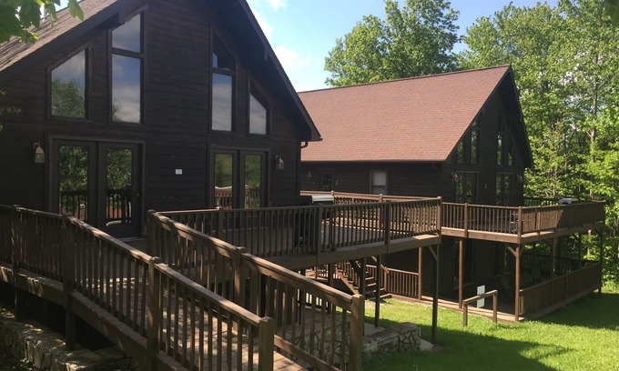 Ghent Cabina | Espacio grande para grupos en ladera en Winterplace Ski Resort