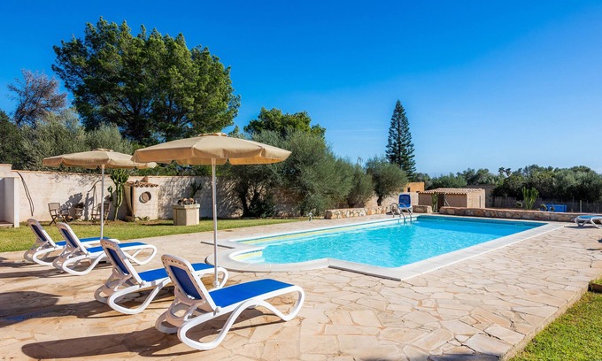 Portocolom Villa | Perfecta casa de campo "Can Pota" con gran jardín y piscina