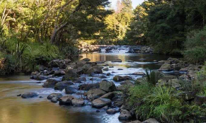 Kerikeri Cabina | Lodge de lujo en alquiler con campo de golf privado y río