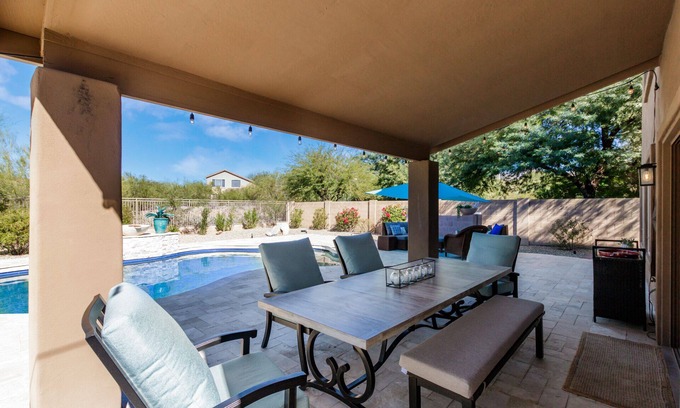 McDowell Mountain Ranch Casa | Perfect place for Golf, Hiking, or just relaxing by the pool!