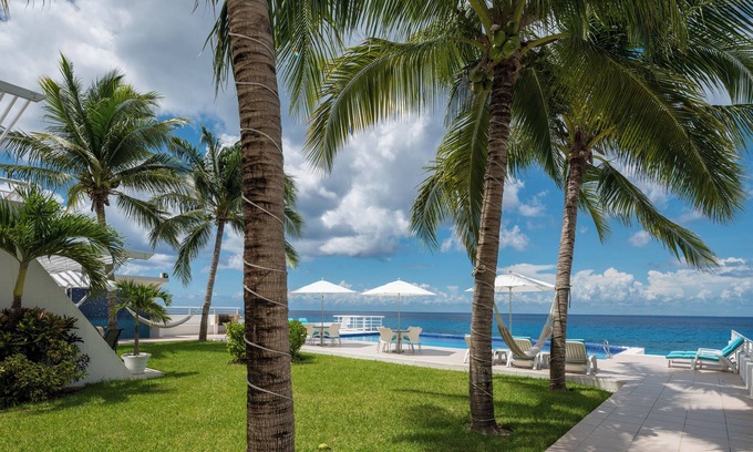Zona Hotelera Norte Condominio | Miramar # 203, hermoso condominio frente al mar de 1 hab, North Shore, gran snorkeling!