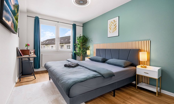 Dellwig Apartamento | ☆Perfekt for 6 Guets! 3 Bedrooms | Balcony | Parking | Netflix | Smart TV´s