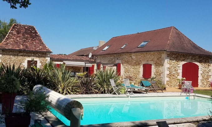 Saint-Severin-dEstissac Casa | Encanto PERIGOURDIN con PISCINA - LE CLAU des CERISIERS en el corazón de PERIGORD