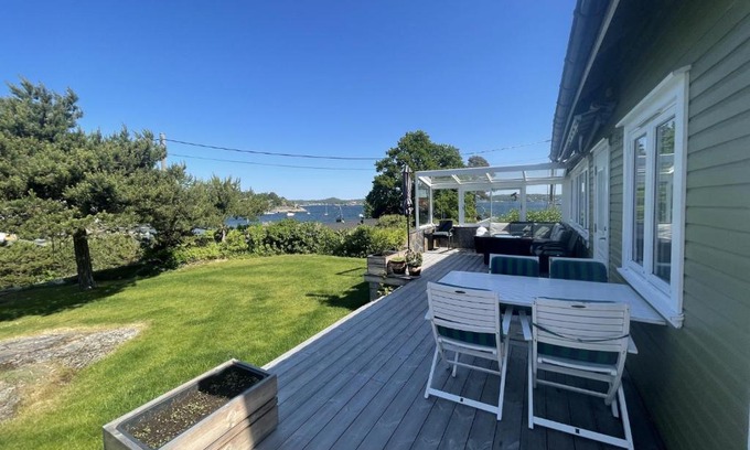 Sandefjord Casa | Perla - cabin by the sea close to sandy beaches