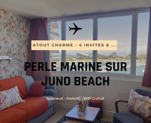 Courseulles-sur-Mer Apartamento | Perle Marine - Lumineux Confortable 6p Bord de Mer