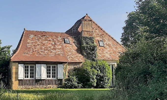 Pressignac-Vicq Casa | Perrot en Périgord : Encantadora casa con gran piscina