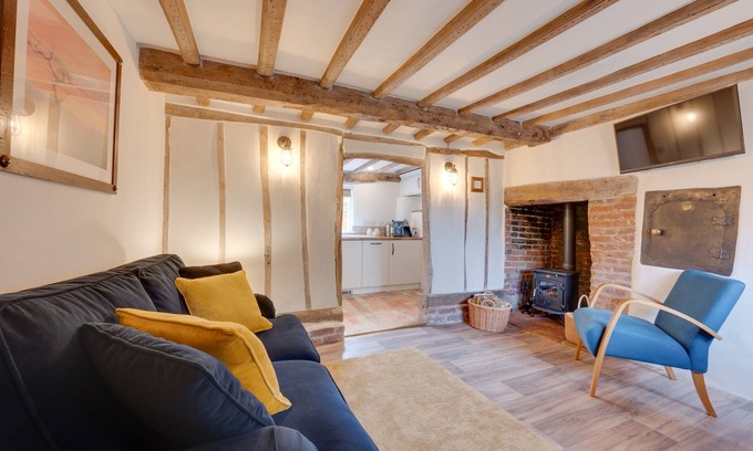 Woodbridge Casa | Perry Acres Cottage - Dos Habitaciones Casa, Capacidad 3