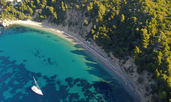 Stafylos Apartamento | Persephone Seaview Room - Ariadne Skopelos Getaway