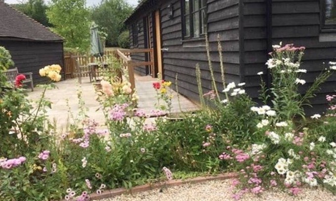 Upper Harbledown Cabaña | Se aceptan mascotas Orchard Cottage de 2 dormitorios cerca de Canterbury