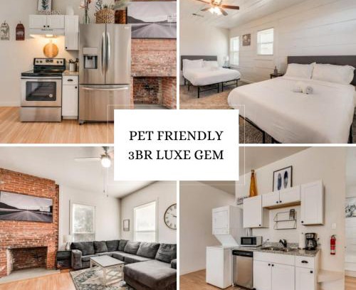 Fort Worth Casa | Pet Friendly 3Br 2Bath Luxe Gem