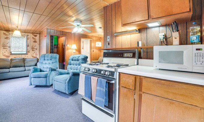 Alger Cabina | Pet-Friendly Alger Cabin - Close to the River!