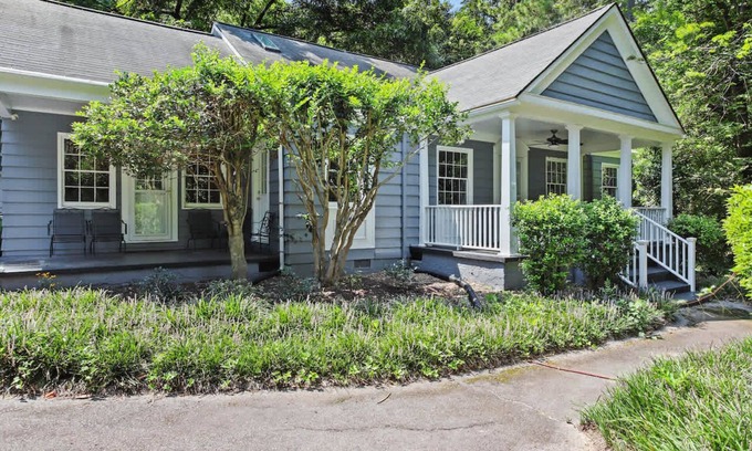 East Raleigh Casa | Cute Craftsman Cottage conveniente para el centro de Raleigh