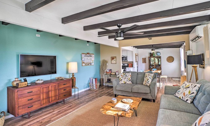 Twentynine Palms Casa | Pet-Friendly Home w/ Patios & Private Hot Tub!
