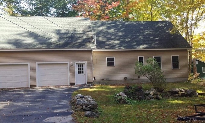 Raymond Casa | Pet-friendly home on peaceful Raymond Pond with beautiful sunrise views!
