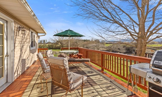 Kalispell Casa | Pet Friendly Home with Fishing Access and Fire Pit