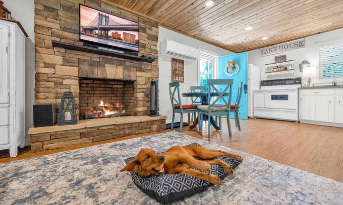 Fair Play Casa | Pet Friendly Lake House w/ Fully Fenced Yard and Fire Pit
