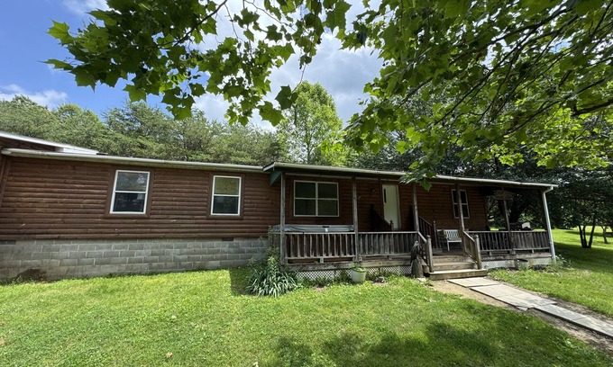 Nelsonville Cabina | Eagle's Landing Cabin-Lujoso-Vista al bosque-Cabaña-Baño Privado