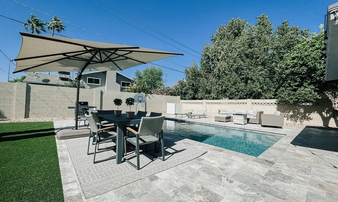 Parkcrest Casa | Luxury Vacation Home with Private Heated Pool near Old Town Scottsdale
