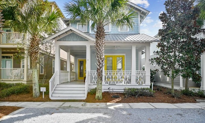 Rosemary Beach Casa | Pet-Friendly Seacrest Beach Retreat | Walk or Bike to Lagoon Pool | Beach Tram