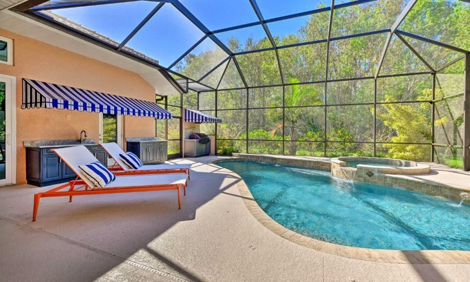Braden River Casa | Pet-Friendly Resort Home Private Pool and Spa!