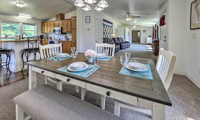 St. Joseph Casa | Pet-Friendly Saint Joseph Home w/ Fire Pit!