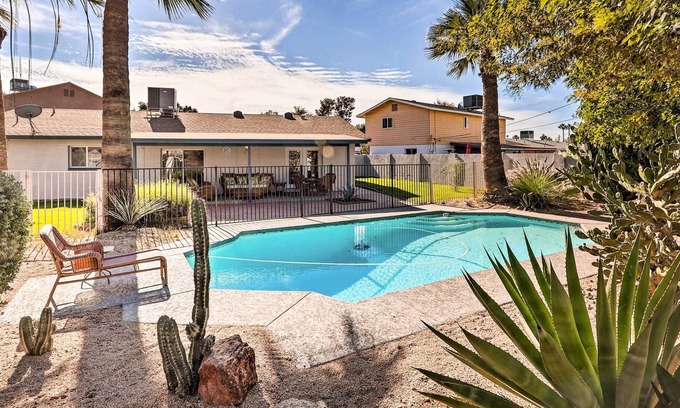 Scottsdale Highlands Estates Casa | Pet-Friendly Scottsdale Retreat w/ Pool & Patio!