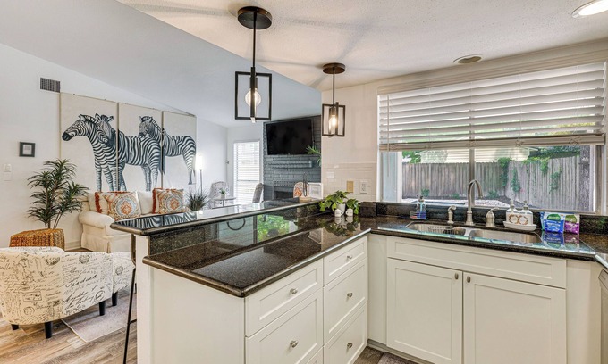 Panther Creek Casa | Pet-Friendly Spring Home w/ Private Pool & Hot Tub