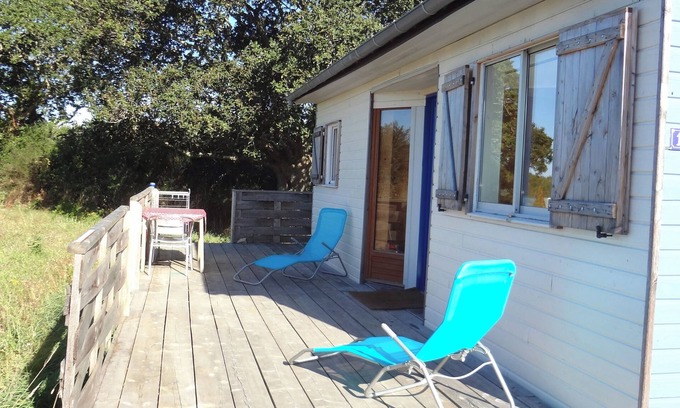 Pont-l'Abbe Chalet De Esquí | Petite Maison Bois , au Calme , a la Campagne Proche de la mer et des Commerces