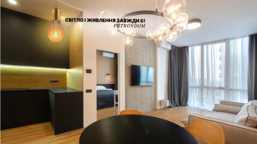 Afanasivsʹkyy Yar Apartamento | Petrovdom Apartments 9-223 in RC Yaroslaviv Grad, Bulvarno-Kudriavska 17