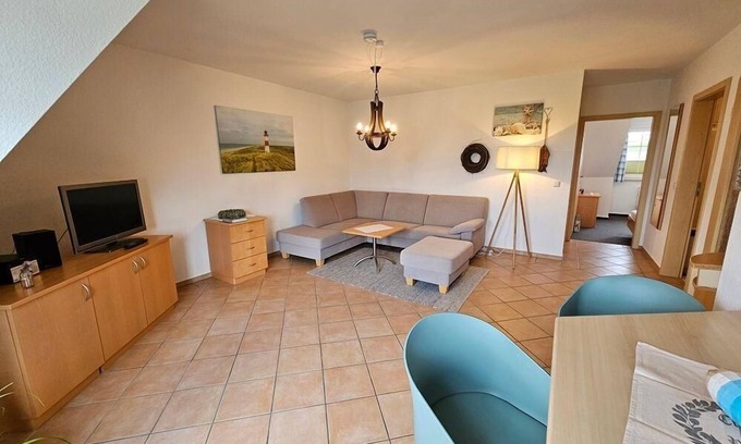 Behrensdorf Apartamento | Pferdekoppel im Haus zwischen den Wassern