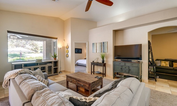 South Mountain Casa | Phoenix Home on Golf Course: Pool & Hot Tub Access