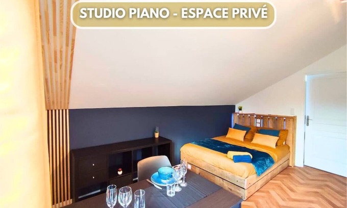 Chalons-en-Champagne Apartamento | Piano Studio - Music in Champagne