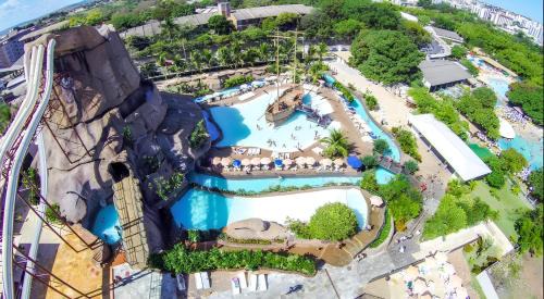 Caldas Novas Apartamento | Piazza diRoma com acesso Acqua Park, Splash e Slide -R - Luciana