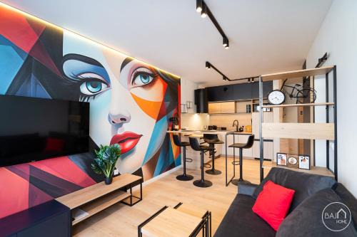 Sosnowiec Apartamento | Picasso Apartment - Free Parking Place
