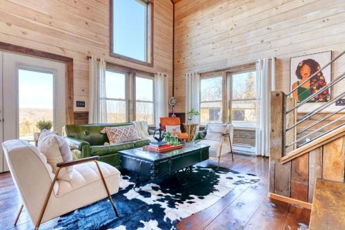 Sterling Casa | Picture Worthy Cabin with Hot Tub on 10 Private Acres