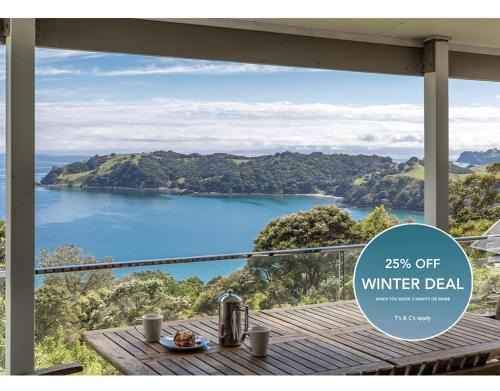 Waiheke Island Casa | Piemelon Bay Views - Coast & Country